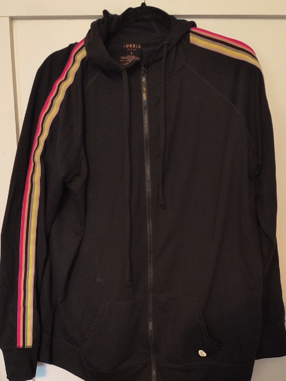 torrid Black Active Zip Hoodie